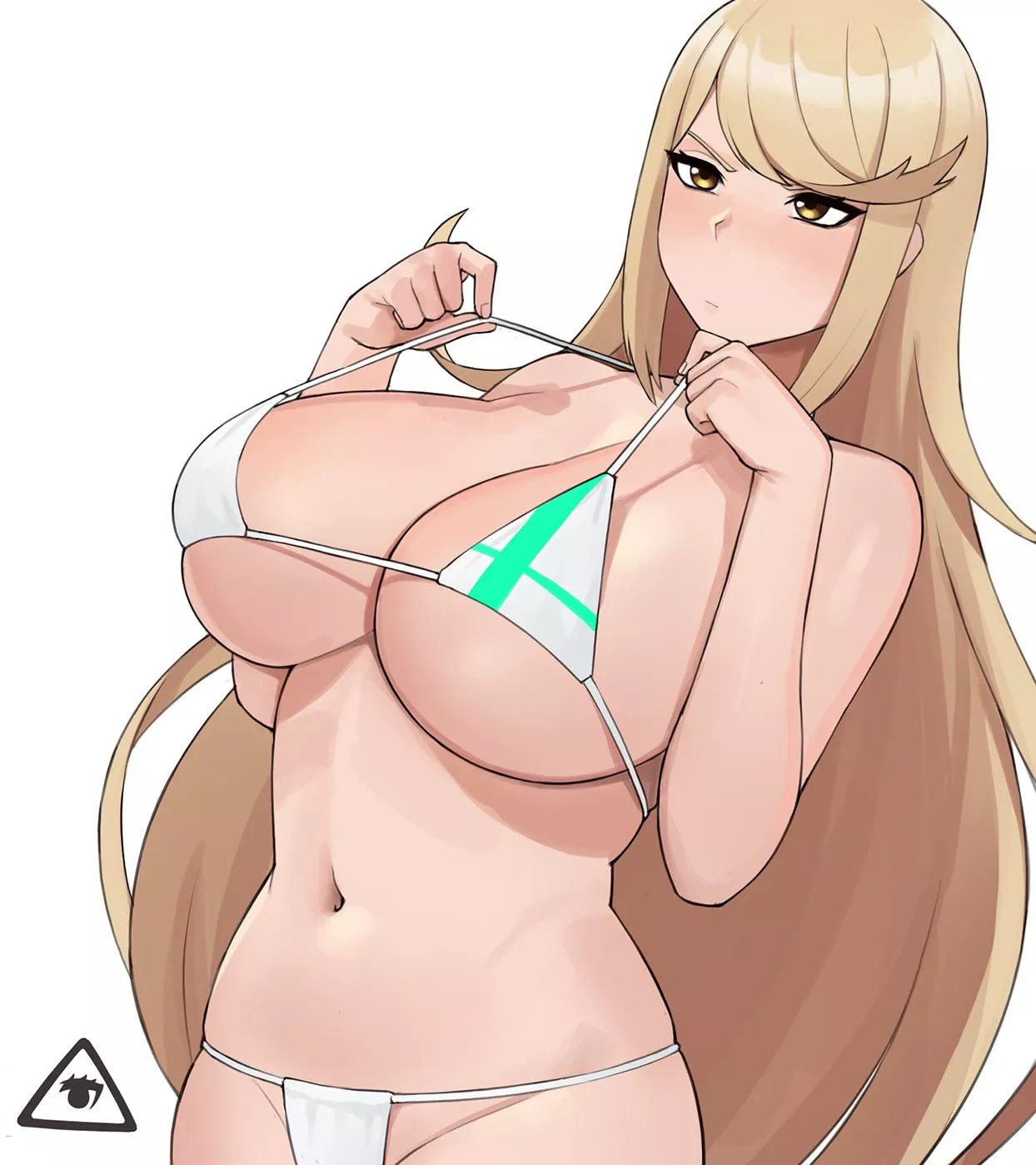 Mythra’s hefty jugs (DonburiKazoku) [Xenoblade Chronicles 2] posted by MillionHypotheses