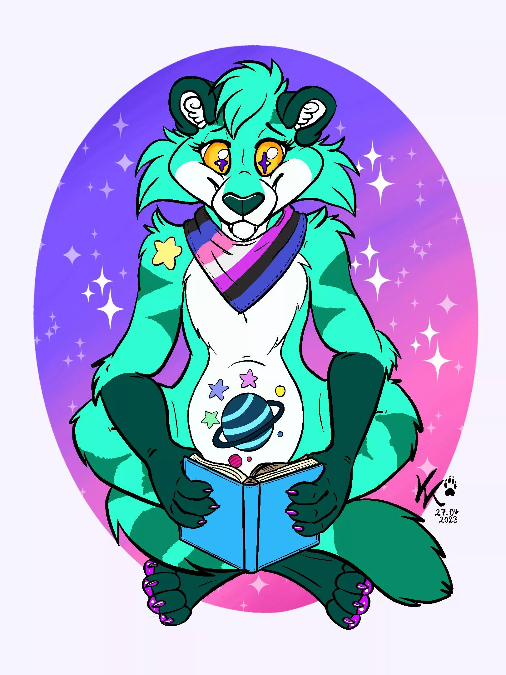 Nebula the Tigress [art by me] posted by kacpertakasaki