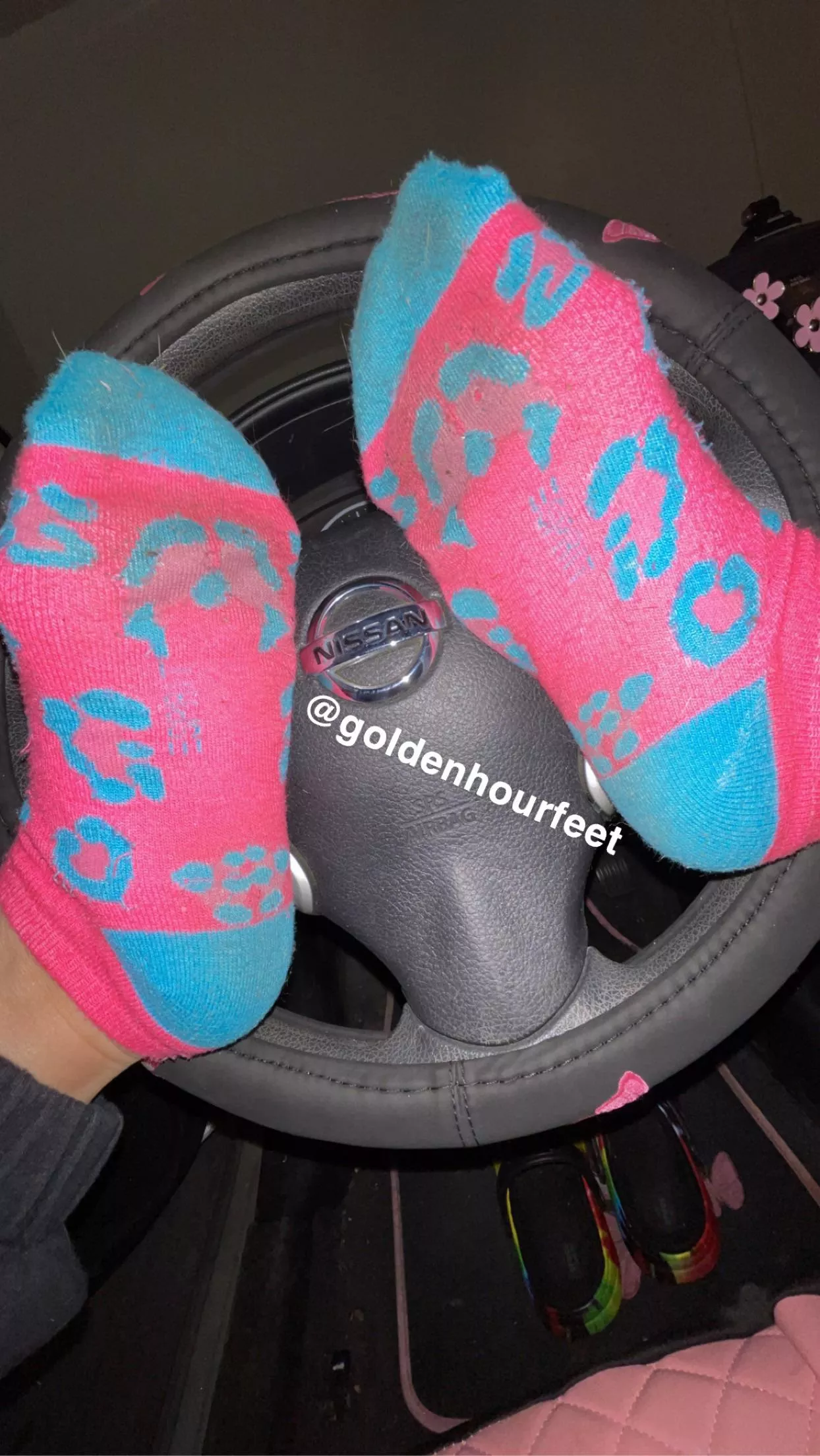 One of my prettiest pairs of socks💘 [selling] posted by goldenhourfeet