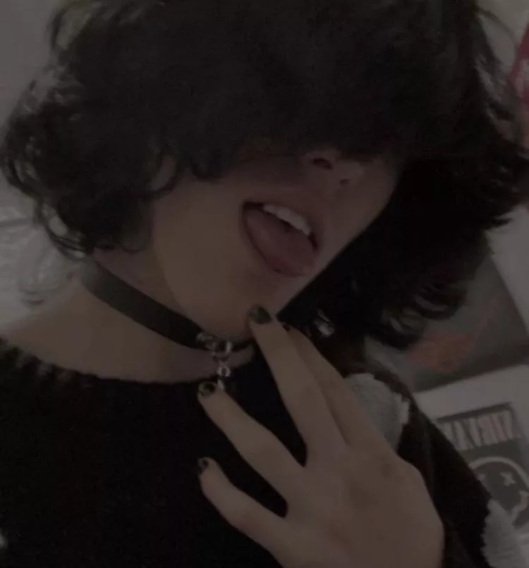 Painted my nails just for u <3 posted by okrainlol