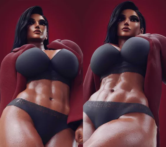 Pharah (GRVTY) [Overwatch] by Kuro-Oji