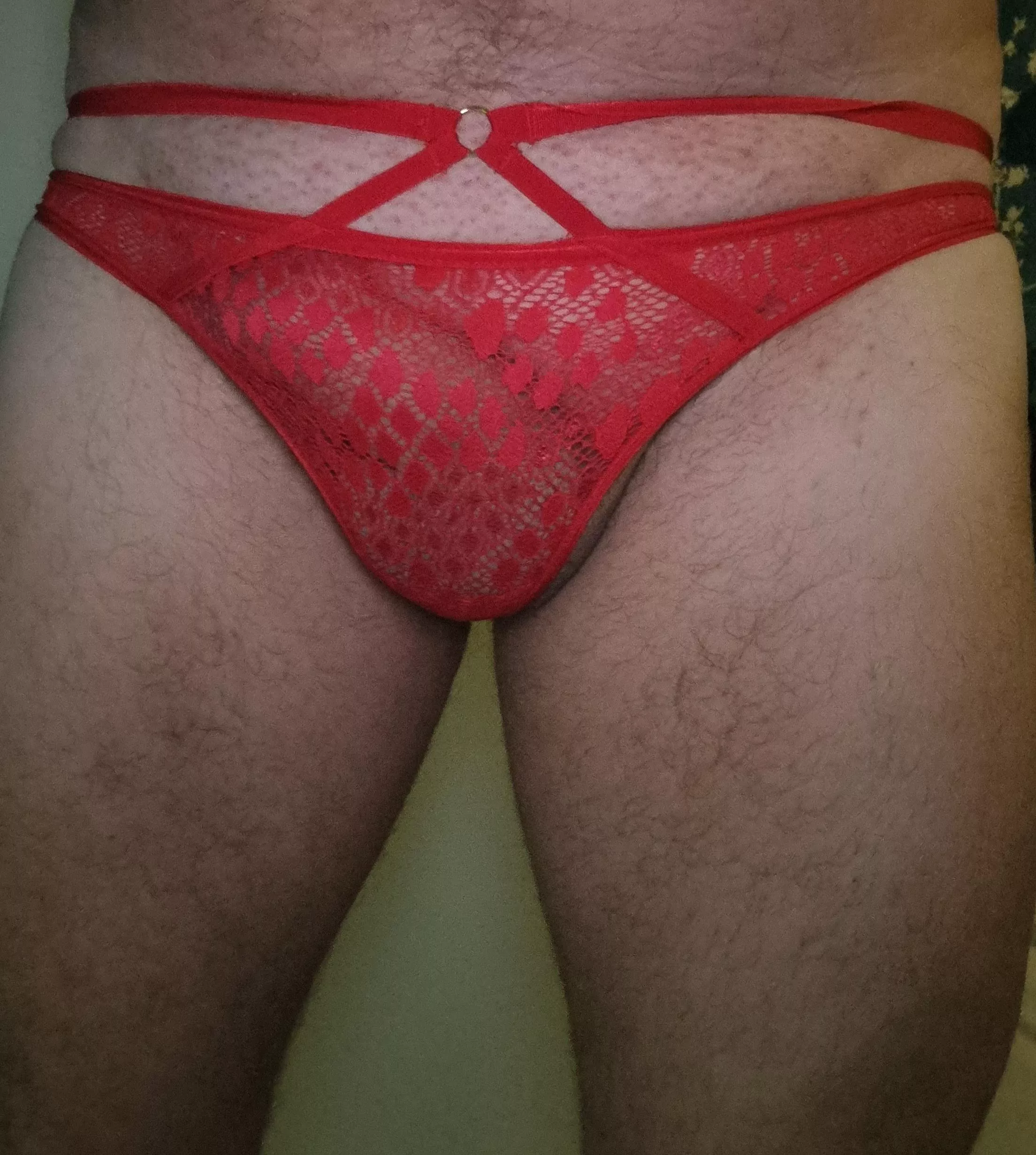 red lace pair of the wife's posted by ImportantToe4738