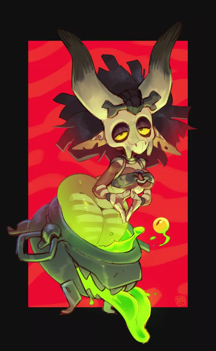 Shaman by @ForestTheRotten on twitter posted by justanapparition