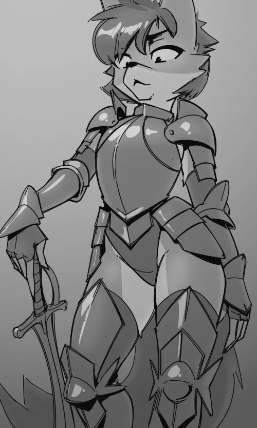 Some art I did for a friend's OC by SpiderousMenace