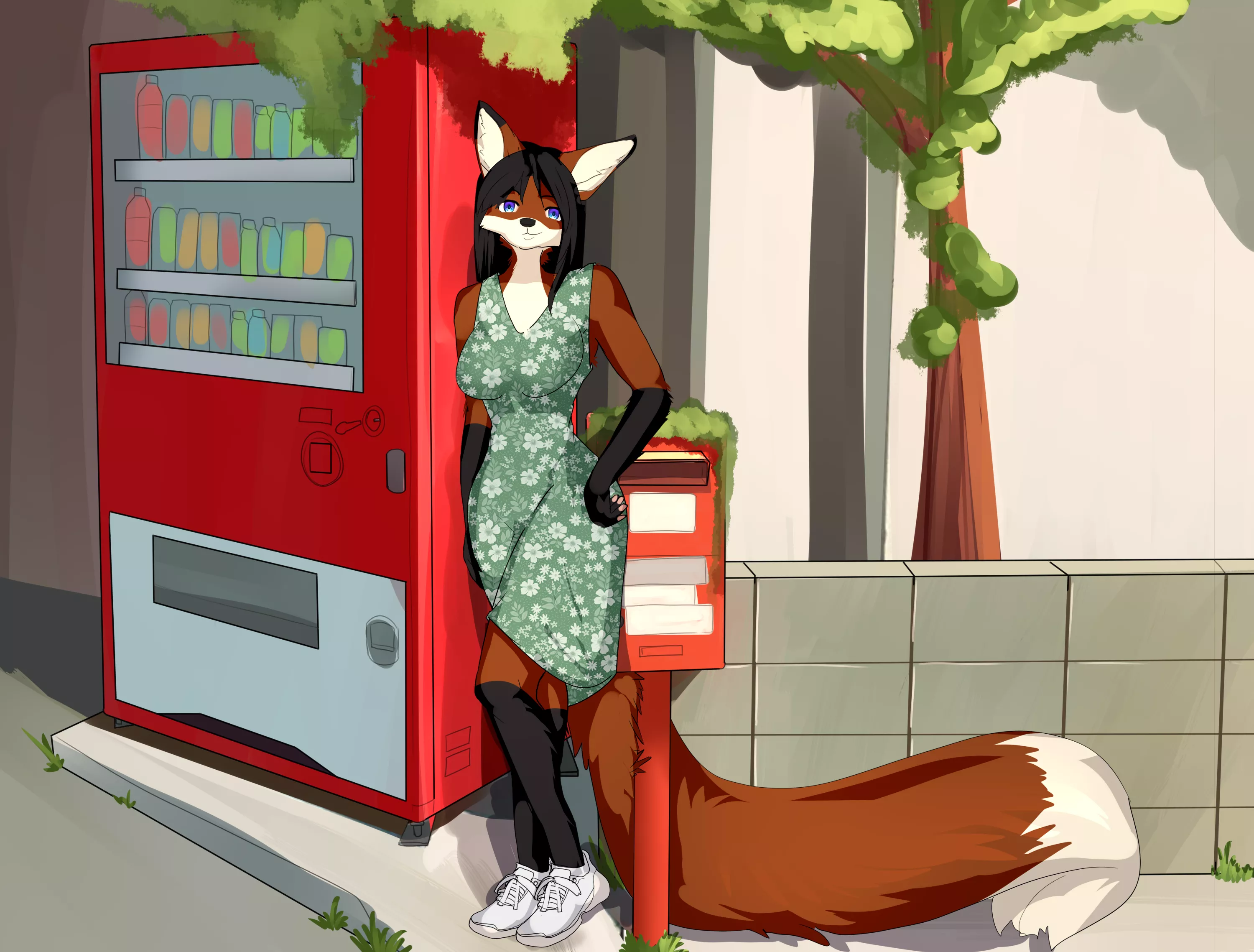 Summer walk by Vinsentspeed posted by Sarahvixen7447