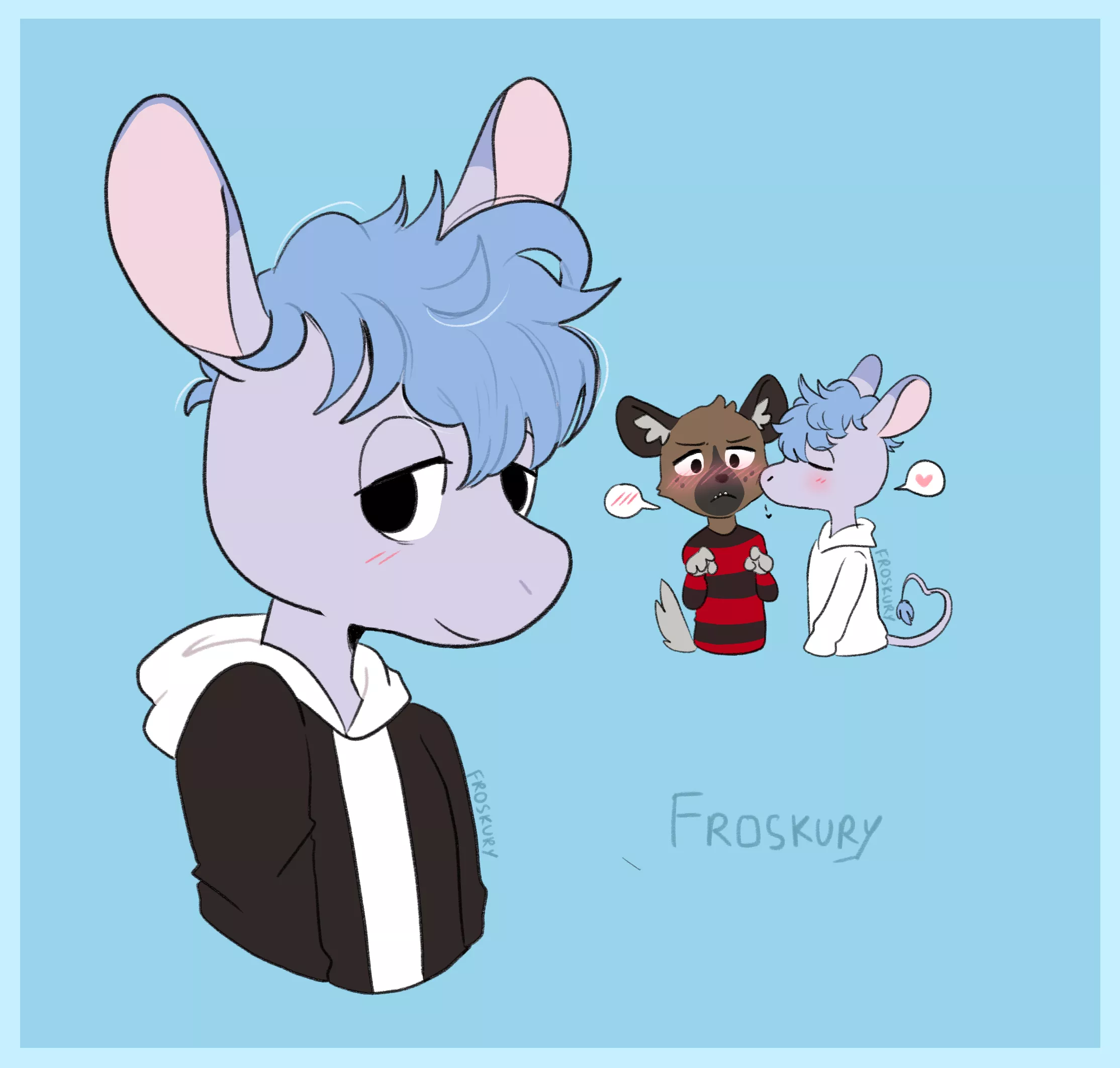 tadano from aggretsuko! (froskury) posted by NanokoFox