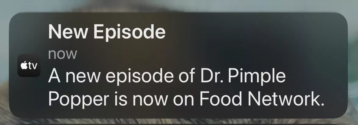 The most bizarre notification I’ve ever seen posted by WendyIsCass