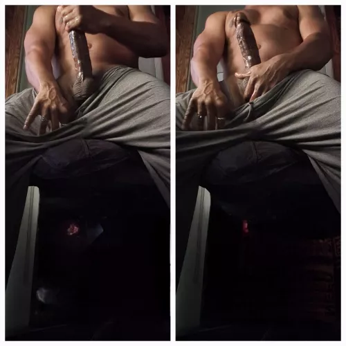 This dick of mine is way too heavy by New-Information7738