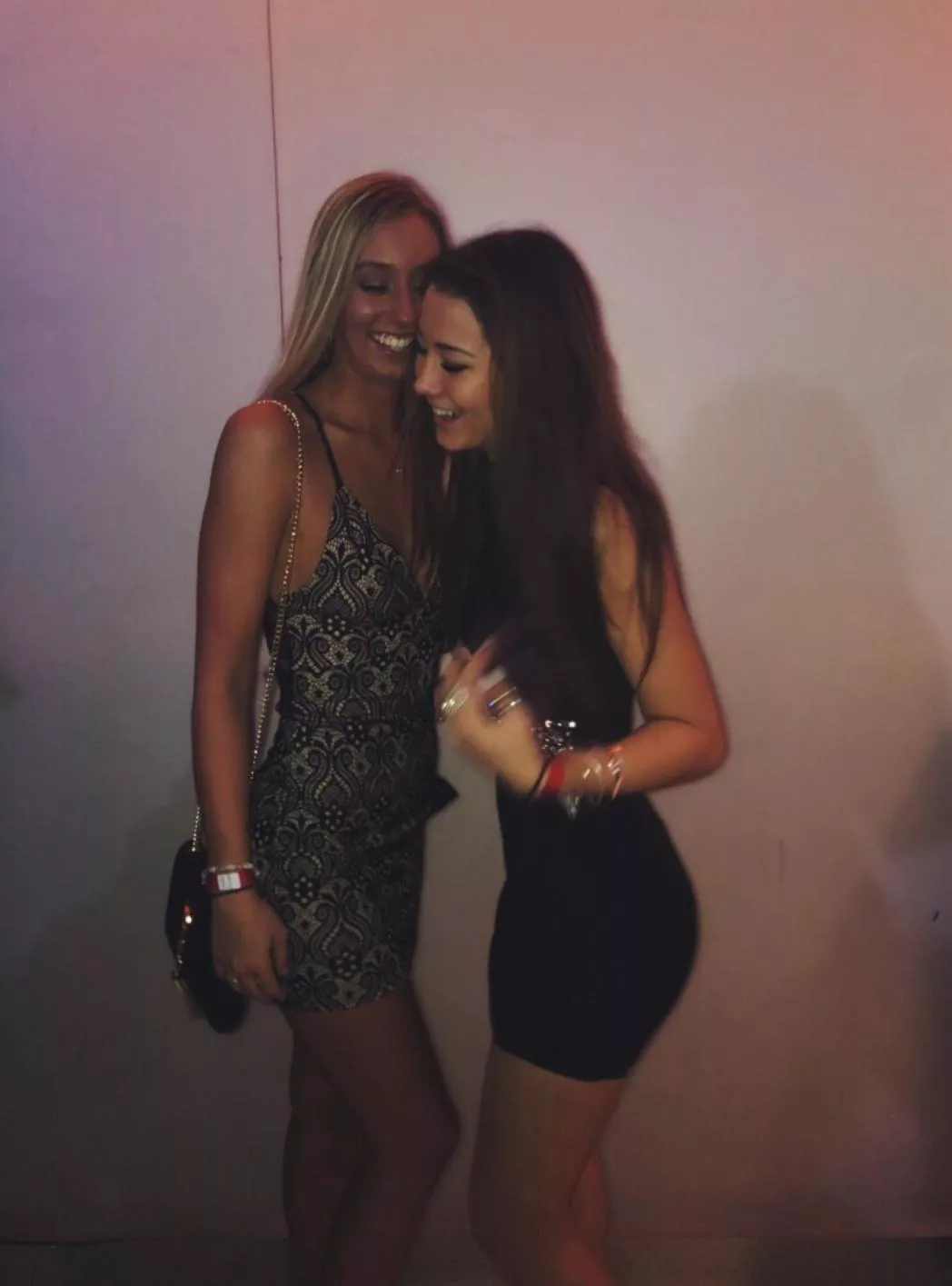 Two girls posted by olive_oil_twist