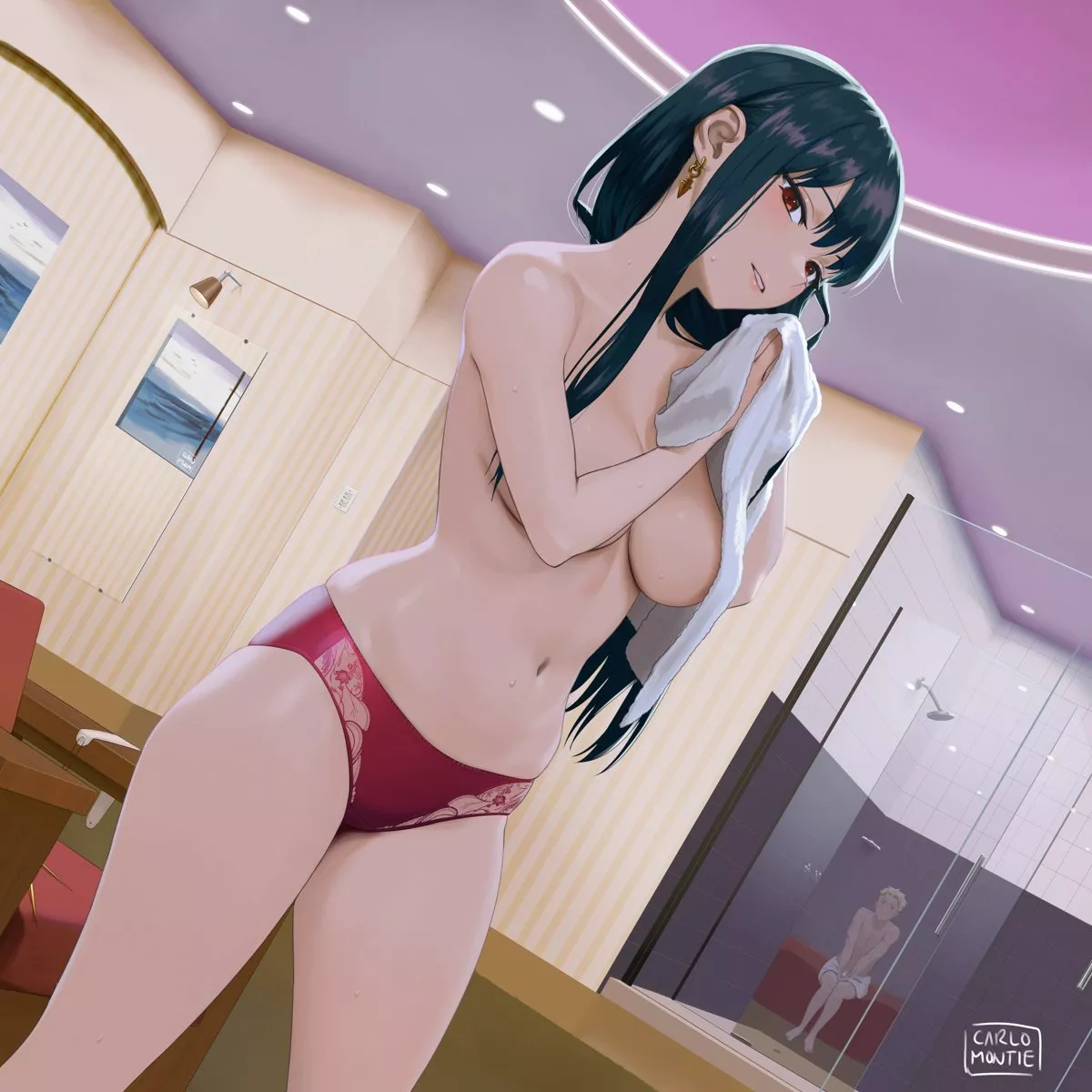 Yor after shower posted by xSaviour_N