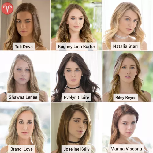 Zodiac Facials Part 1: Choose 2 of your favorite Aries ♈ pornstars for facefuck and facial. by castelling