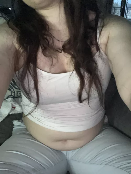 After a Lg pizza extra toppings 😫 by Jammy799