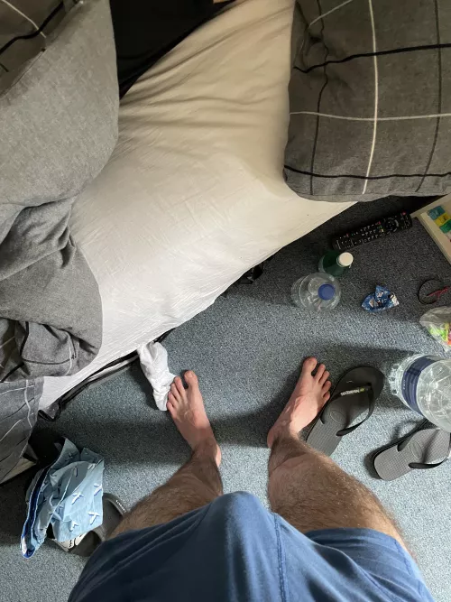 can’t remember last time I changed underwear. and sorry about the mess bro by cerealkiko