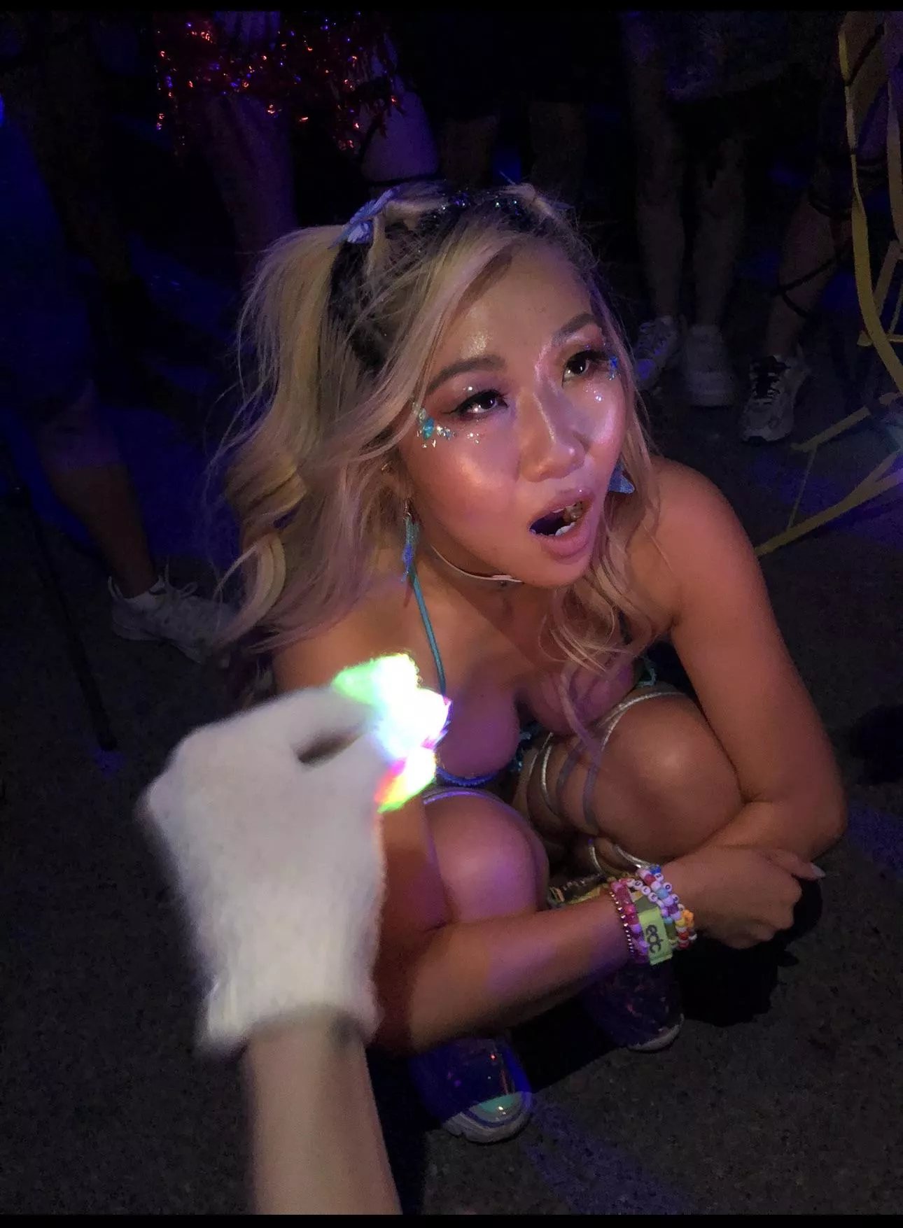 Getting my mind blown by a light show or getting ready to blow after a light show? posted by Brave-Armadillo5753