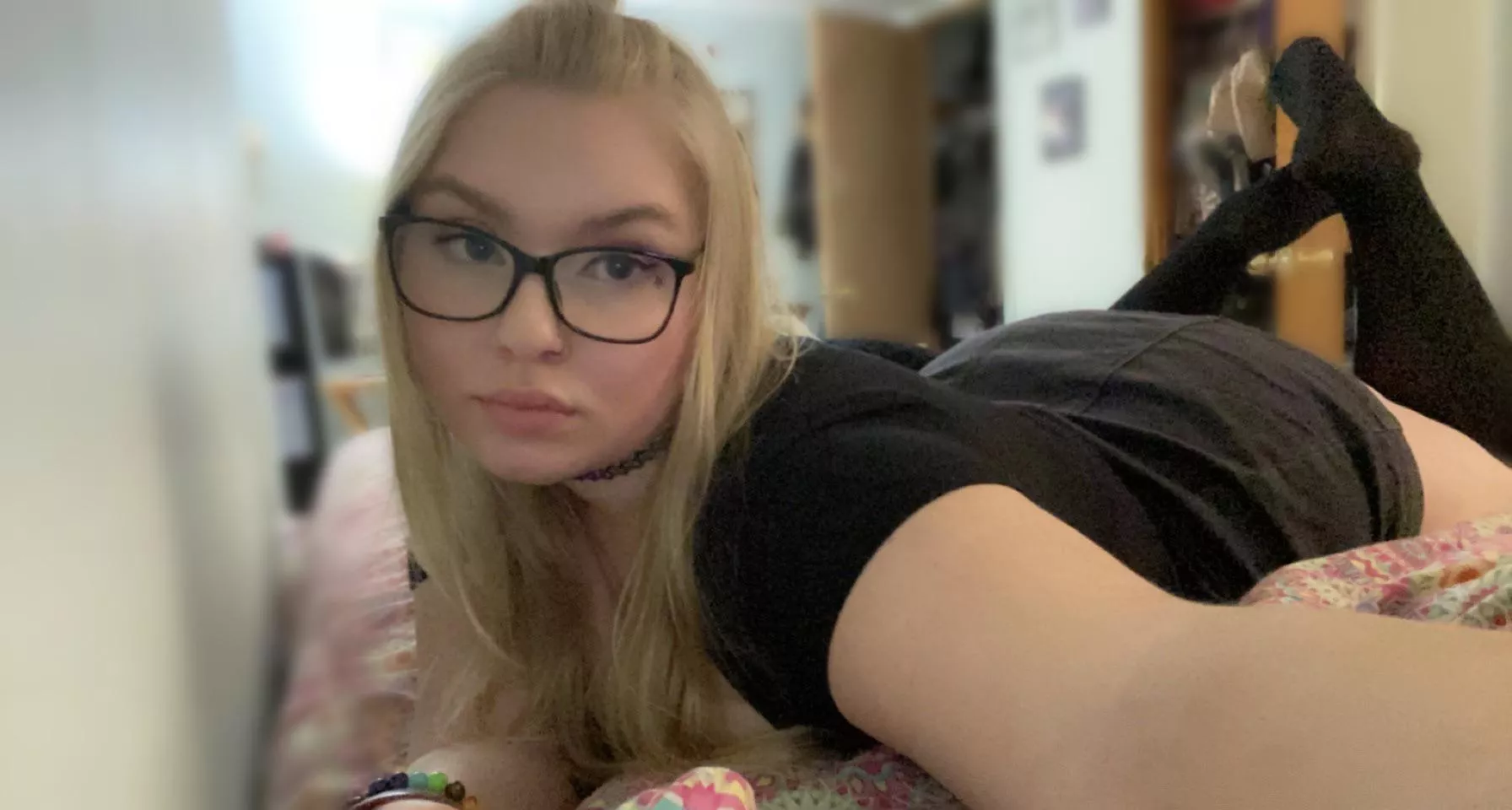 Here I am 🤓 posted by krissylilac