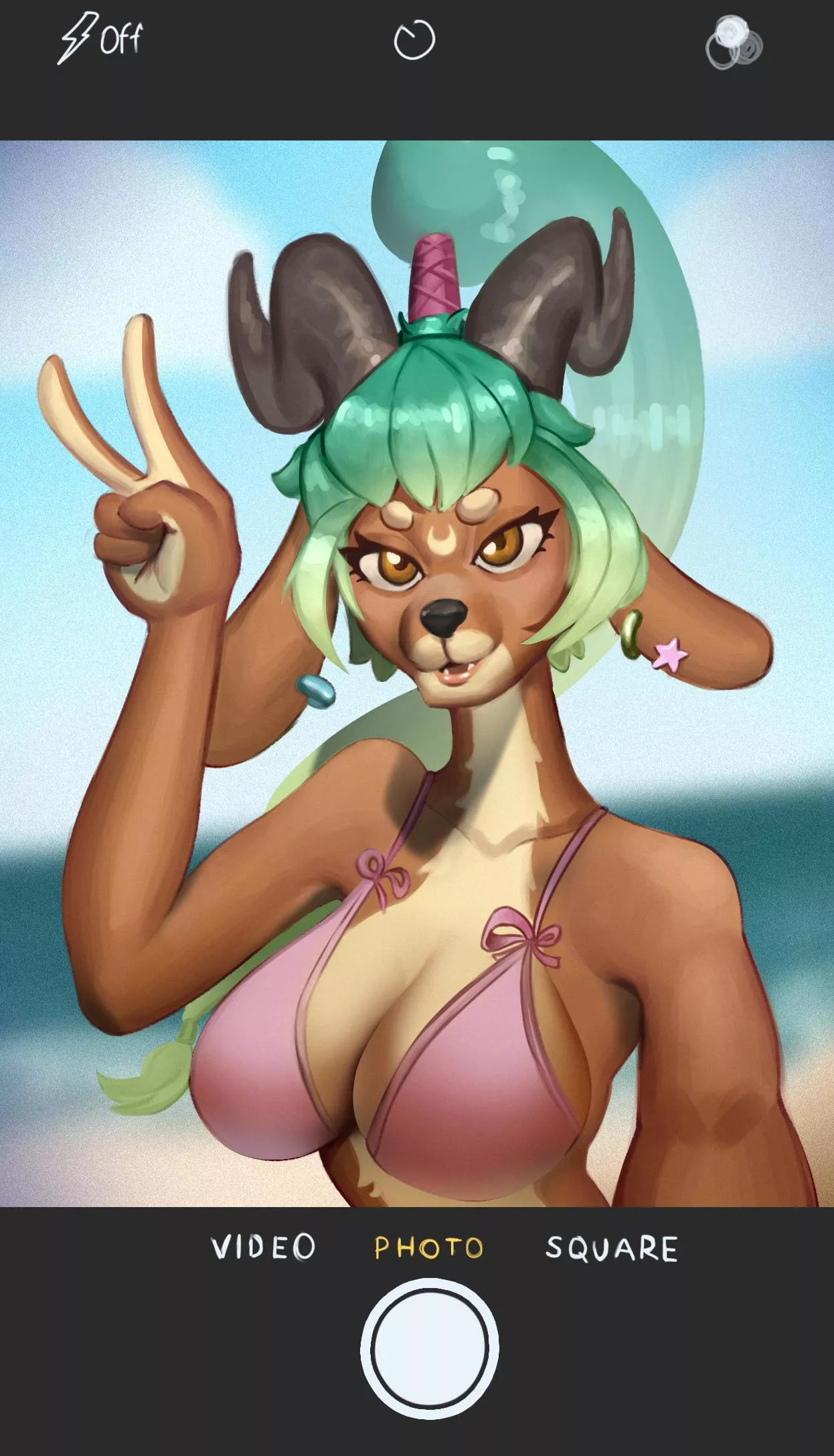 Here's my new OC, Lari. tell me what you think of her <3 posted by r-Gonn