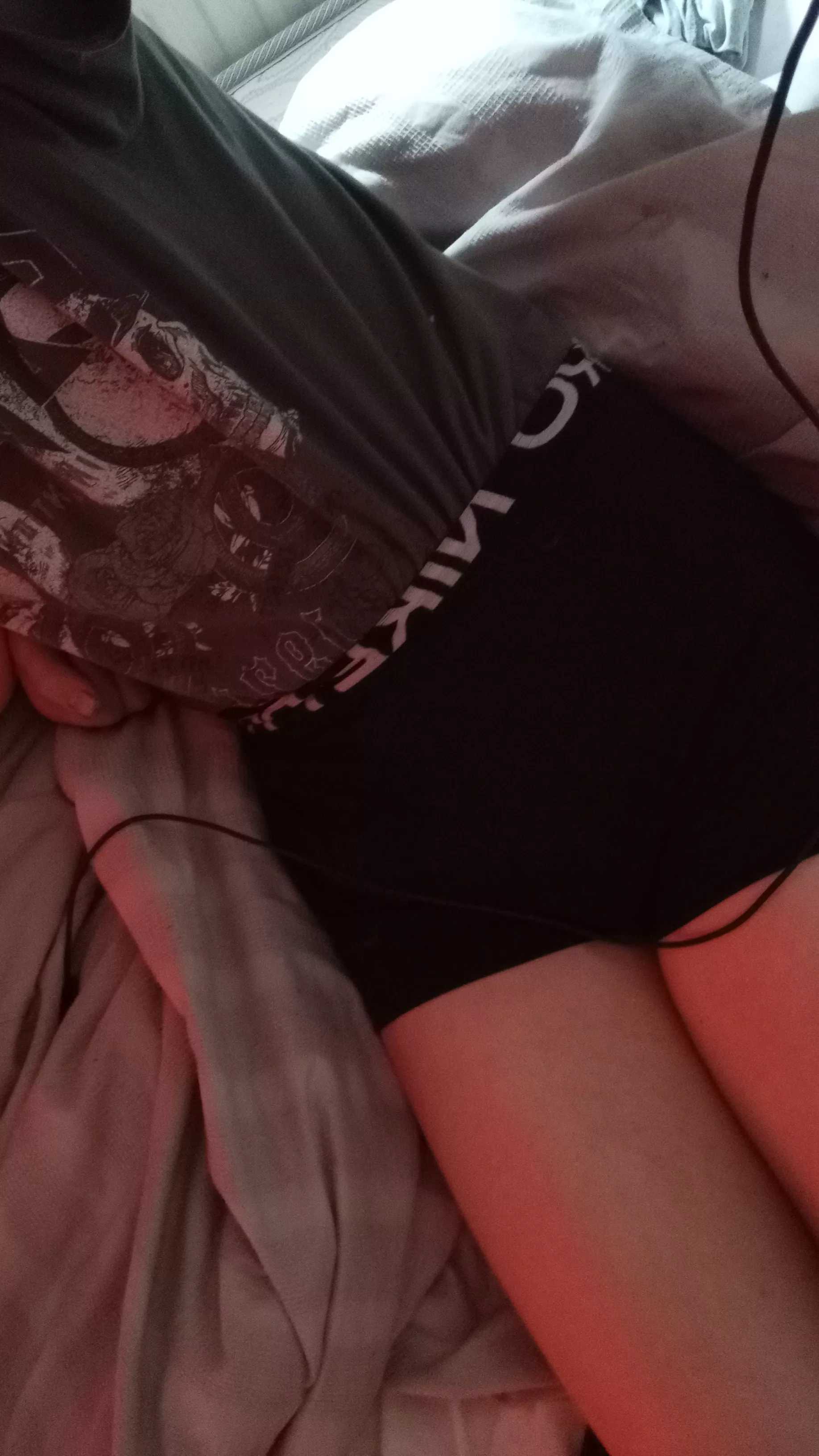 idk if repost BUH I LOVE MY THIGHS IN THIS posted by femboy_katie_