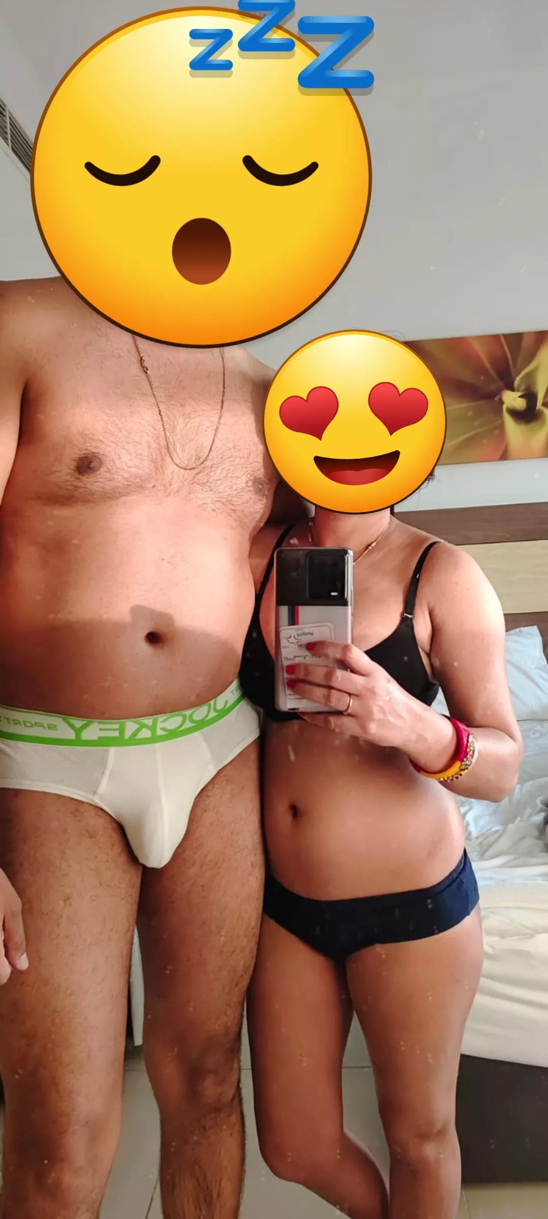 Indian Husband and wife [F] posted by Silver-mani-89