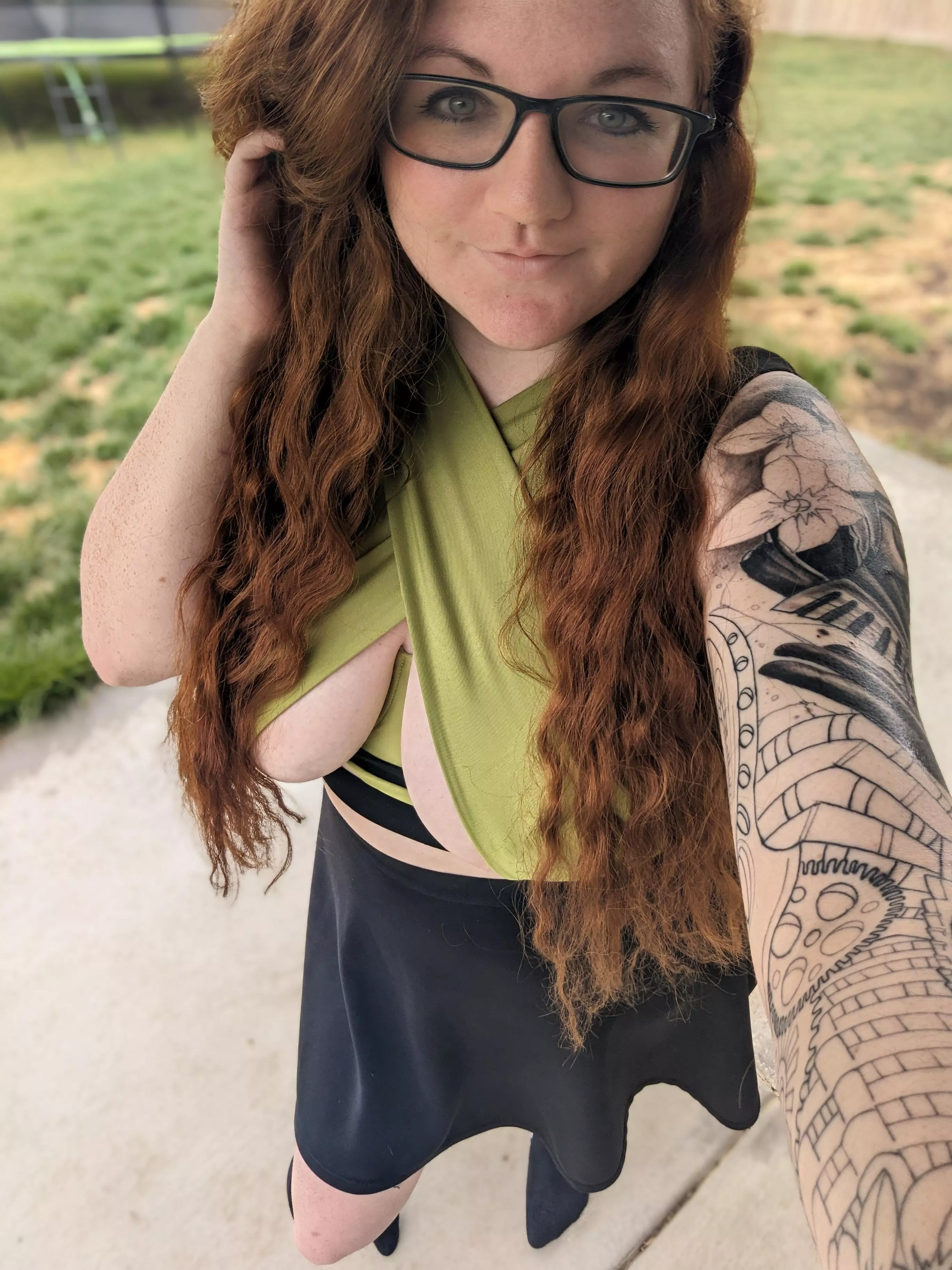 Insert something interesting and sexy to say here 😂 posted by redheadmama3