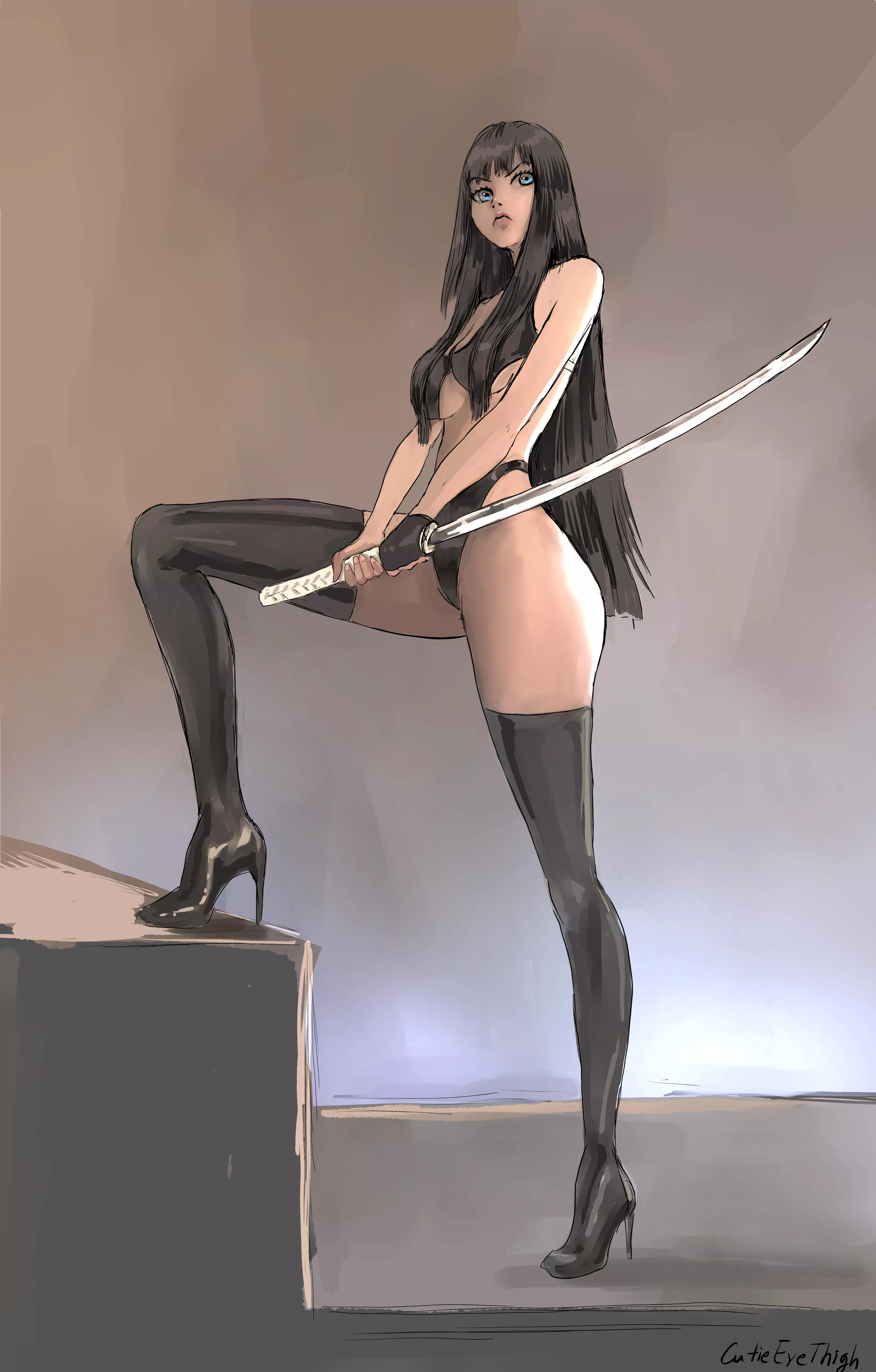 kiryuuin satsuki (By CutieEyeThigh) [kill la kill] posted by queshu22