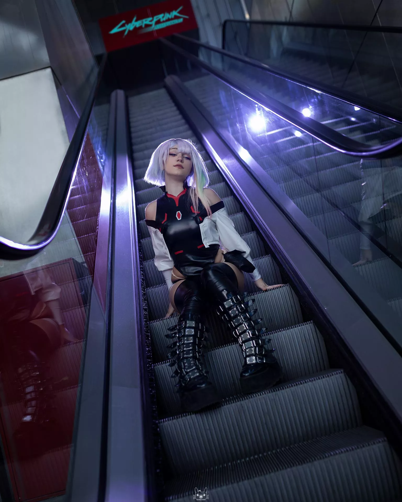 Lucy Cosplay! 🤍 Still crying over Cyberpunk, and you? posted by mochichuu_