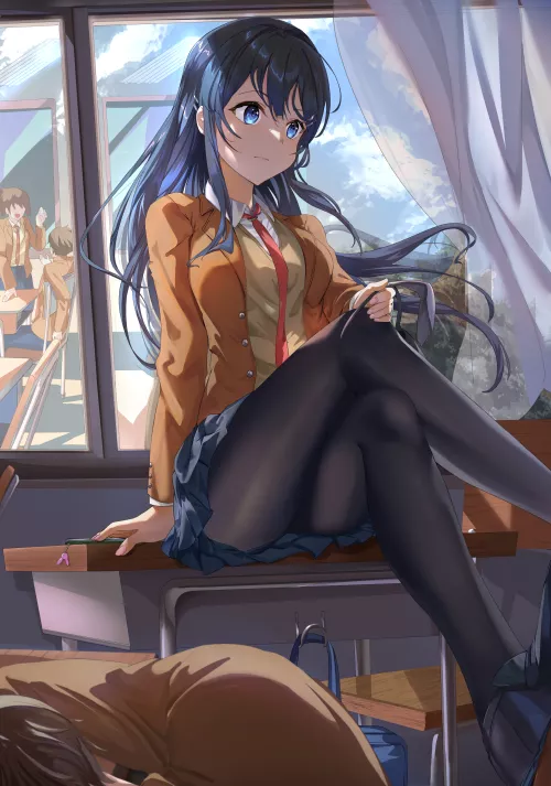 Mai Sakurajima [Seishun Buta Yarou] by xSaviour_N