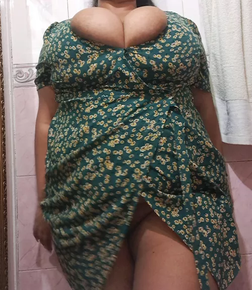 My huge boobs won't even fit in my dress by Latinafeetfreedom