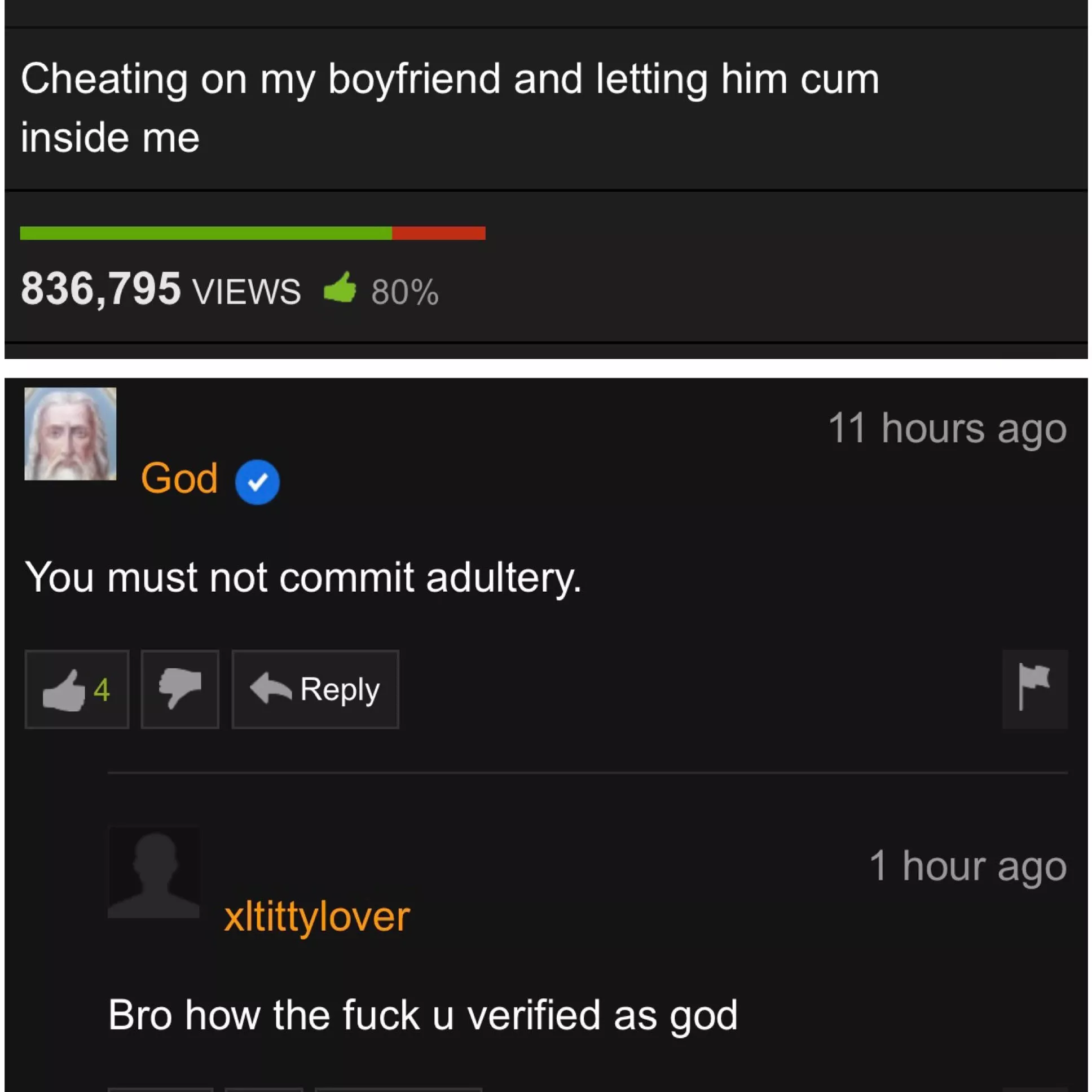 Oof posted by cjygxb