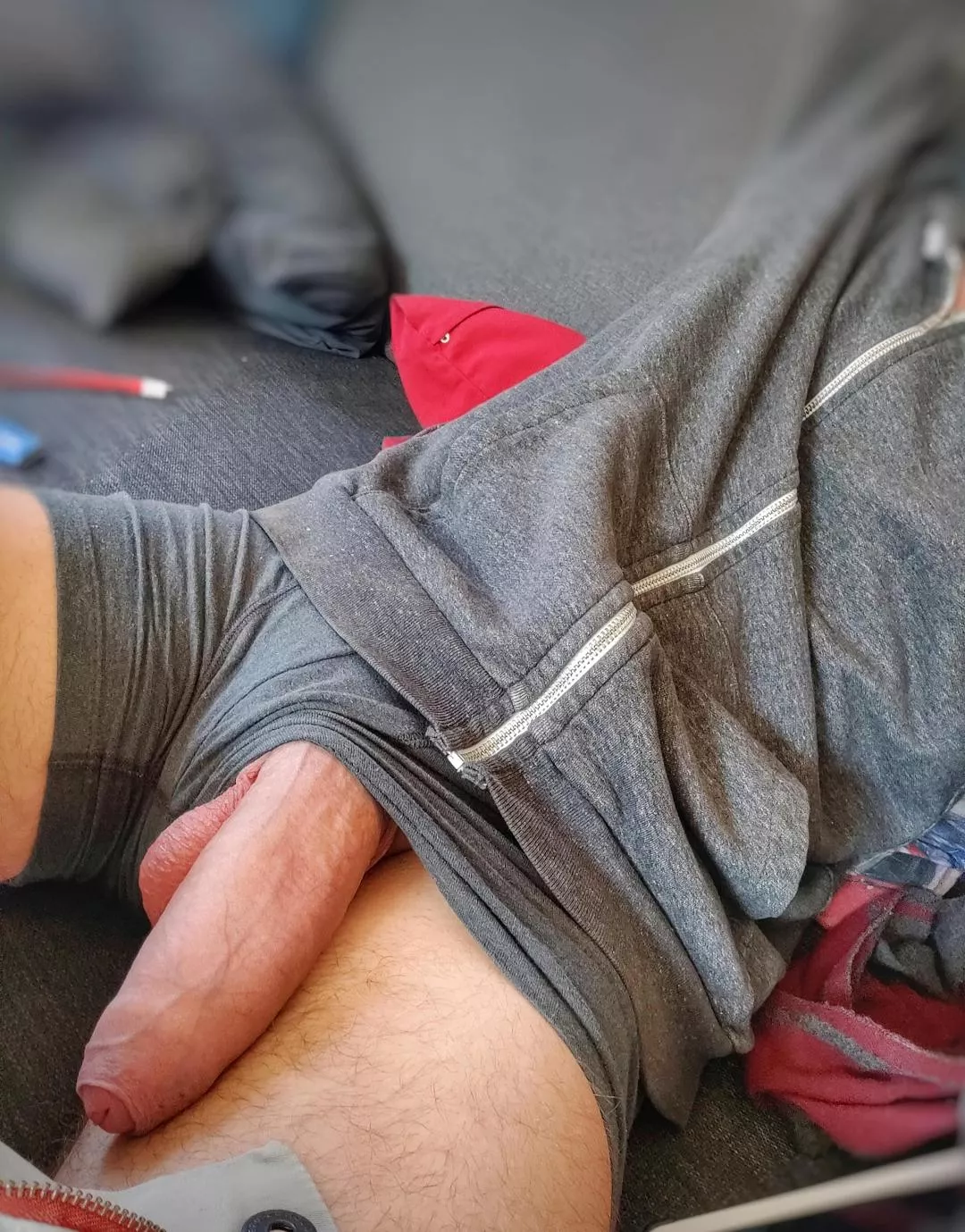 Oops it likes to peek out!😈 DMs open. posted by Remarkable_Junket_97