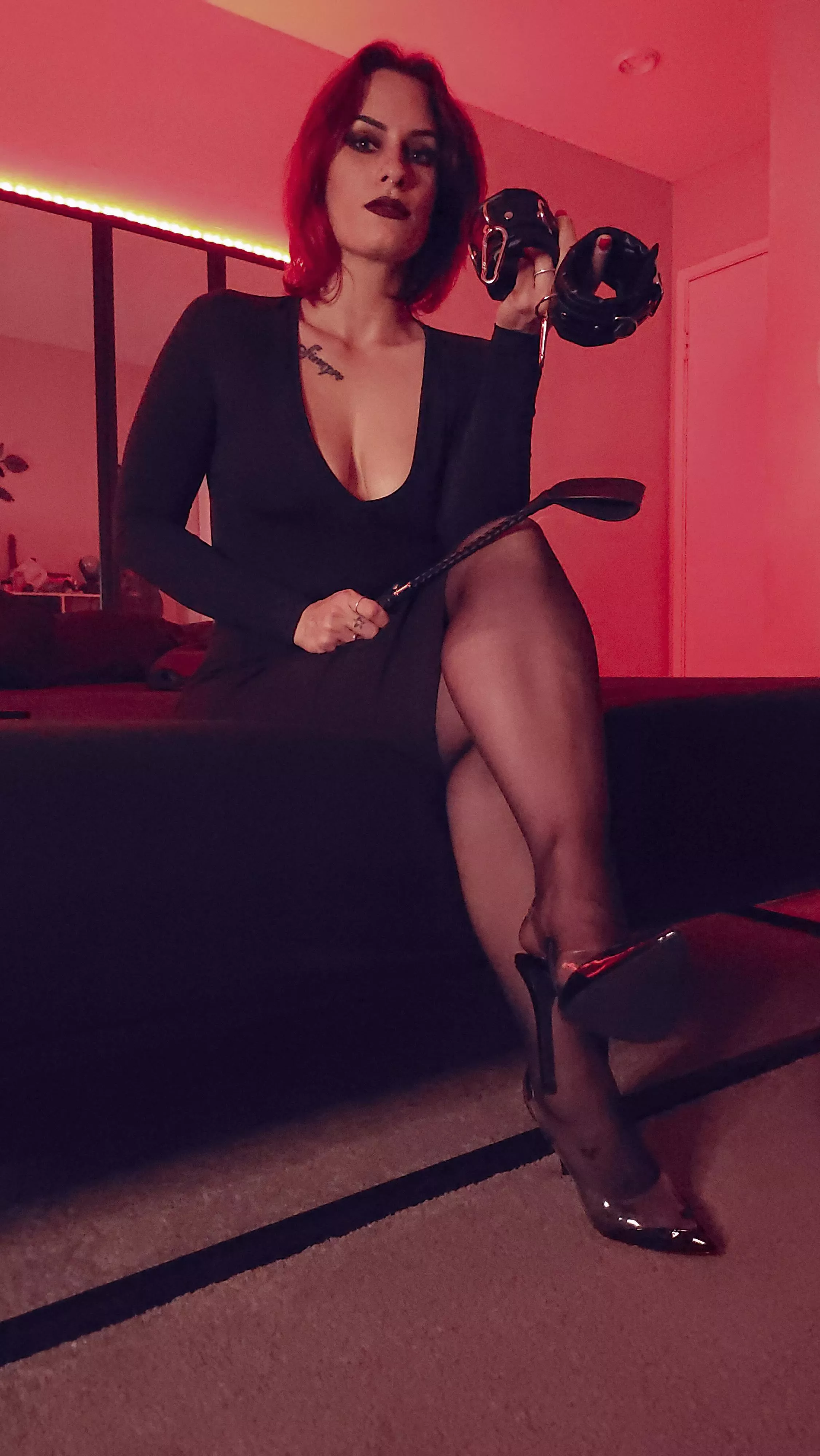 put these on...don't worry it'll be fun 😈 posted by MistressVeraOfficial