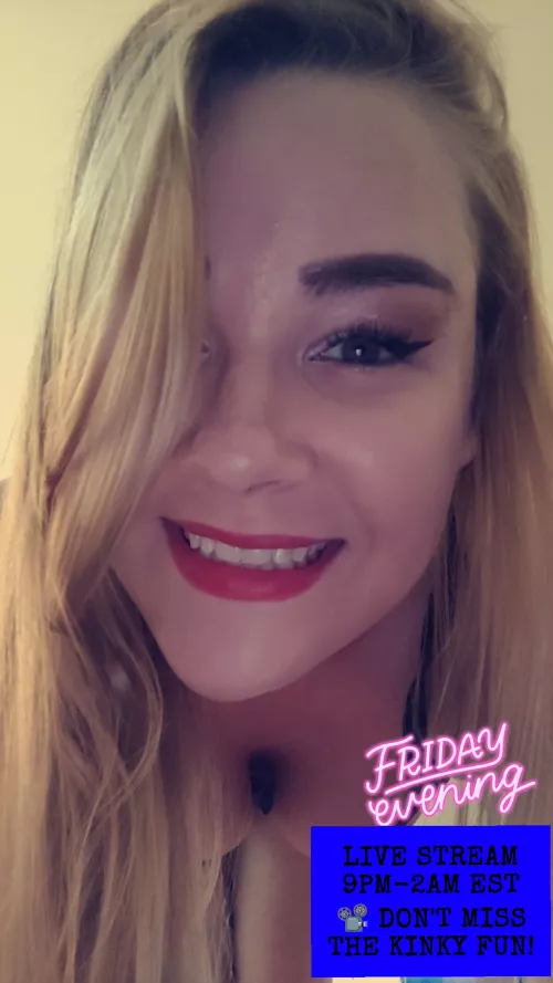 📽️💦Ready to get wild? I'll be LIVE tonight from 9pm-2am EST 🎥let nurse Kelly make you all better!🍆[kellylynn76] by kelly_lynn6119