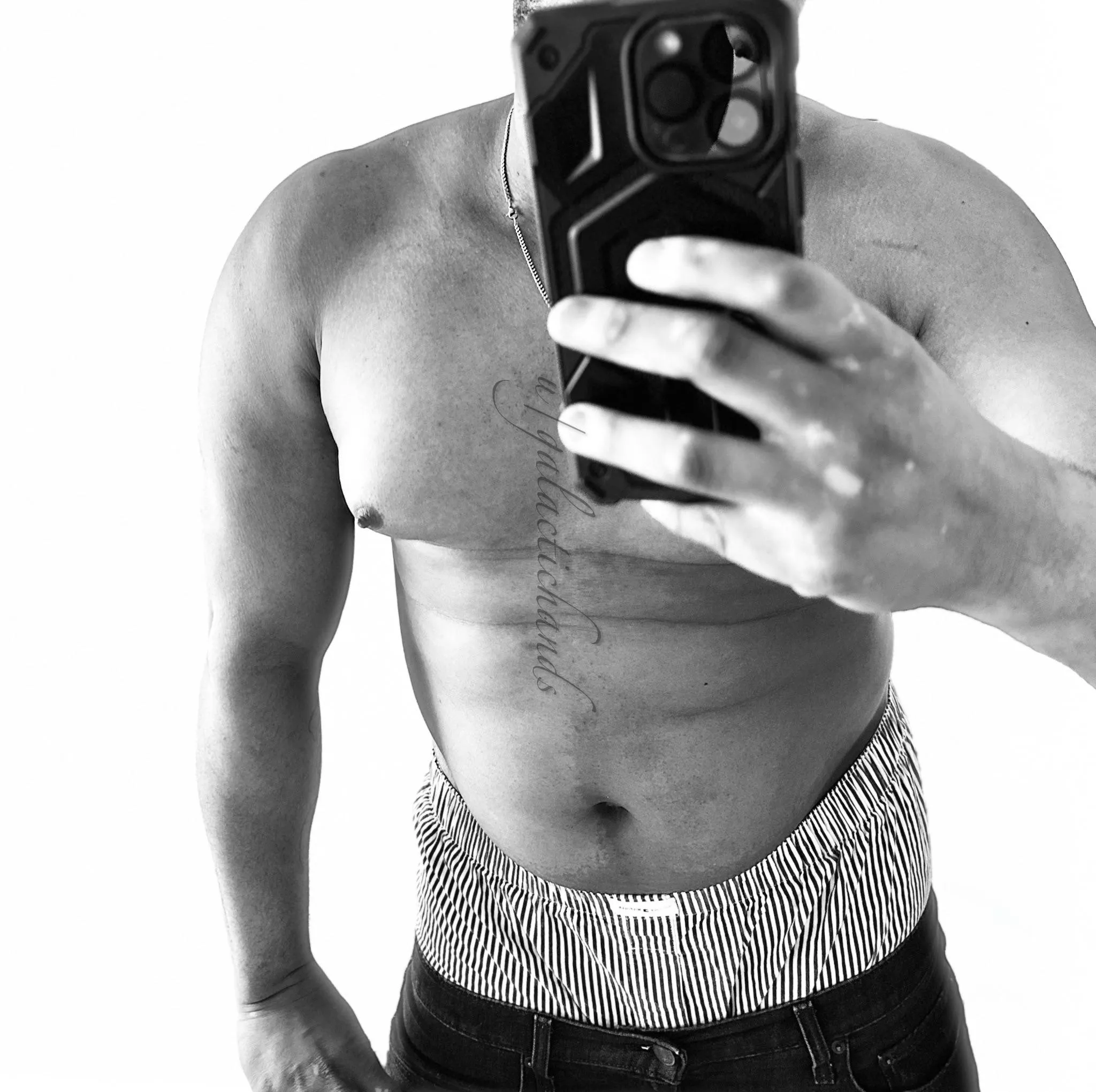 Stripes posted by galactichands