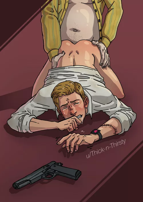 Welcome to the Family…? Ethan Winters x Jack Baker [Resident Evil 7] by Thick-n-Thirsty