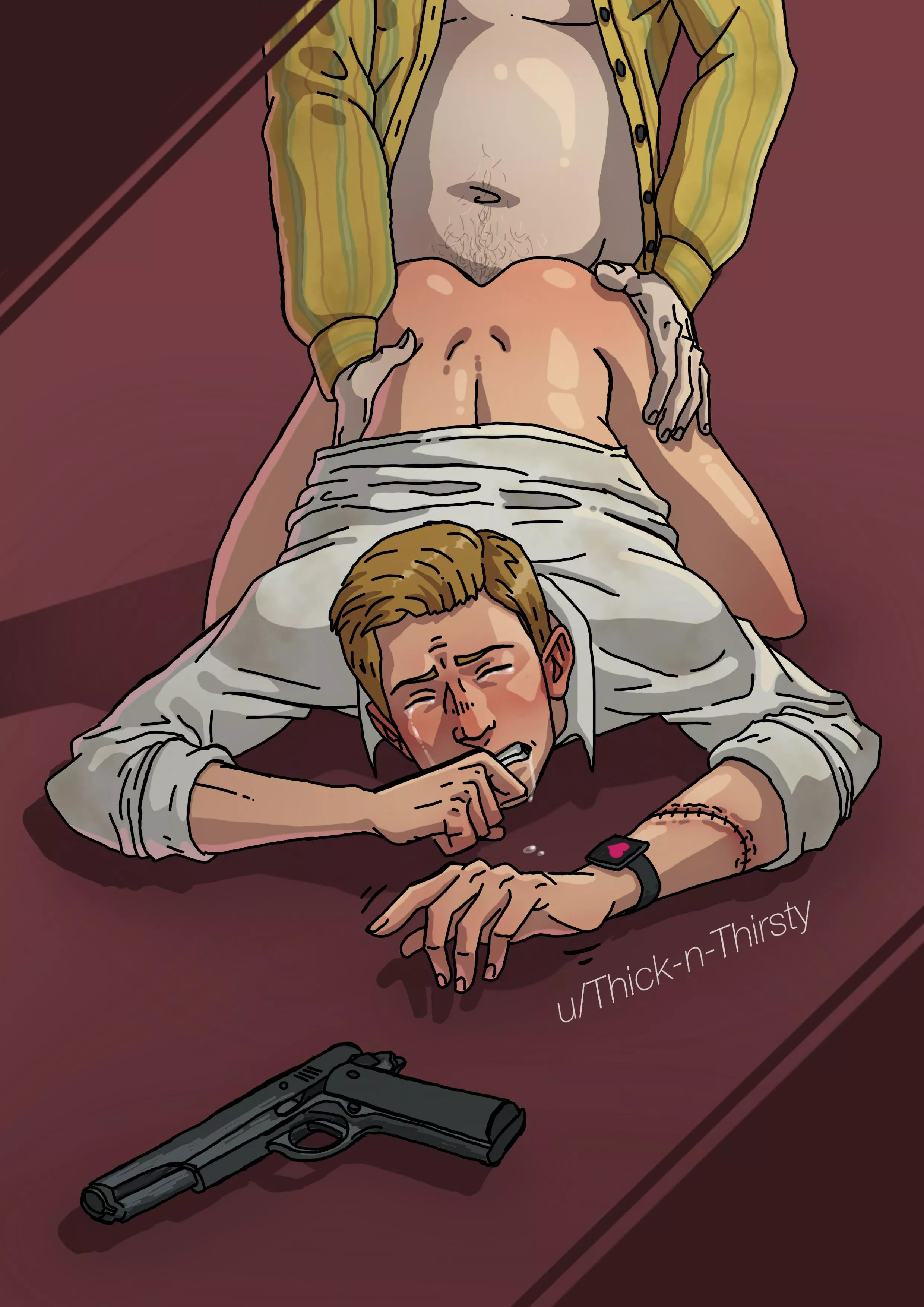 Welcome to the Family…? Ethan Winters x Jack Baker [Resident Evil 7] posted by Thick-n-Thirsty