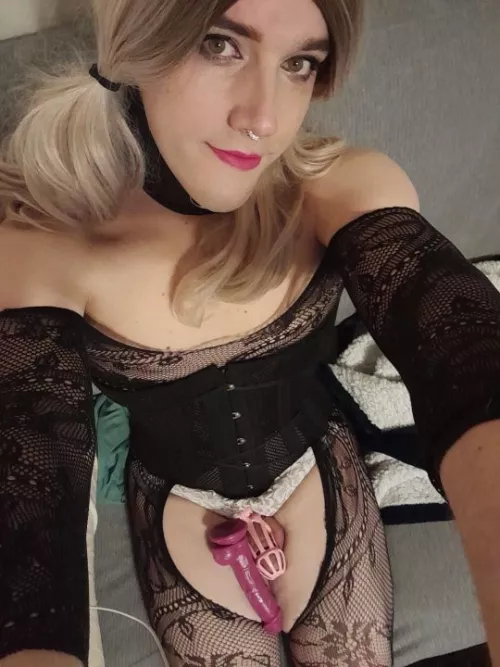 Wish I was more strict about being caged by kinkyfemgurl