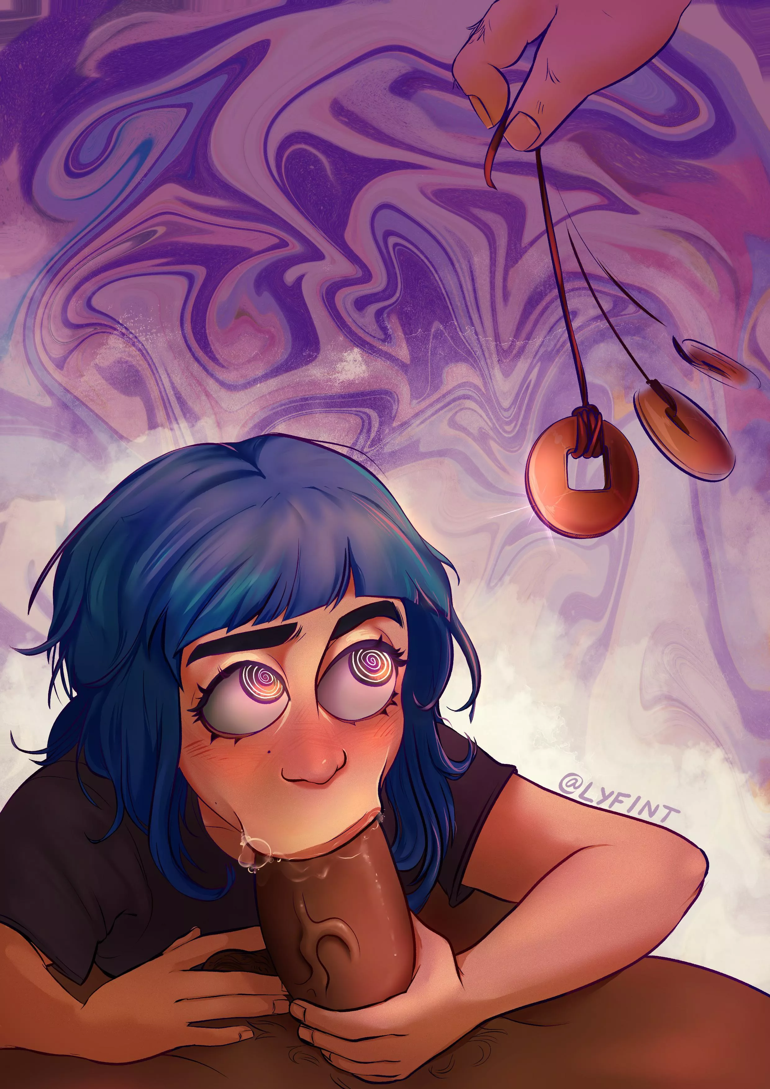 Blowjobs are more fun when there is hypnosis involved [OC] (lyfint) posted by lyfint