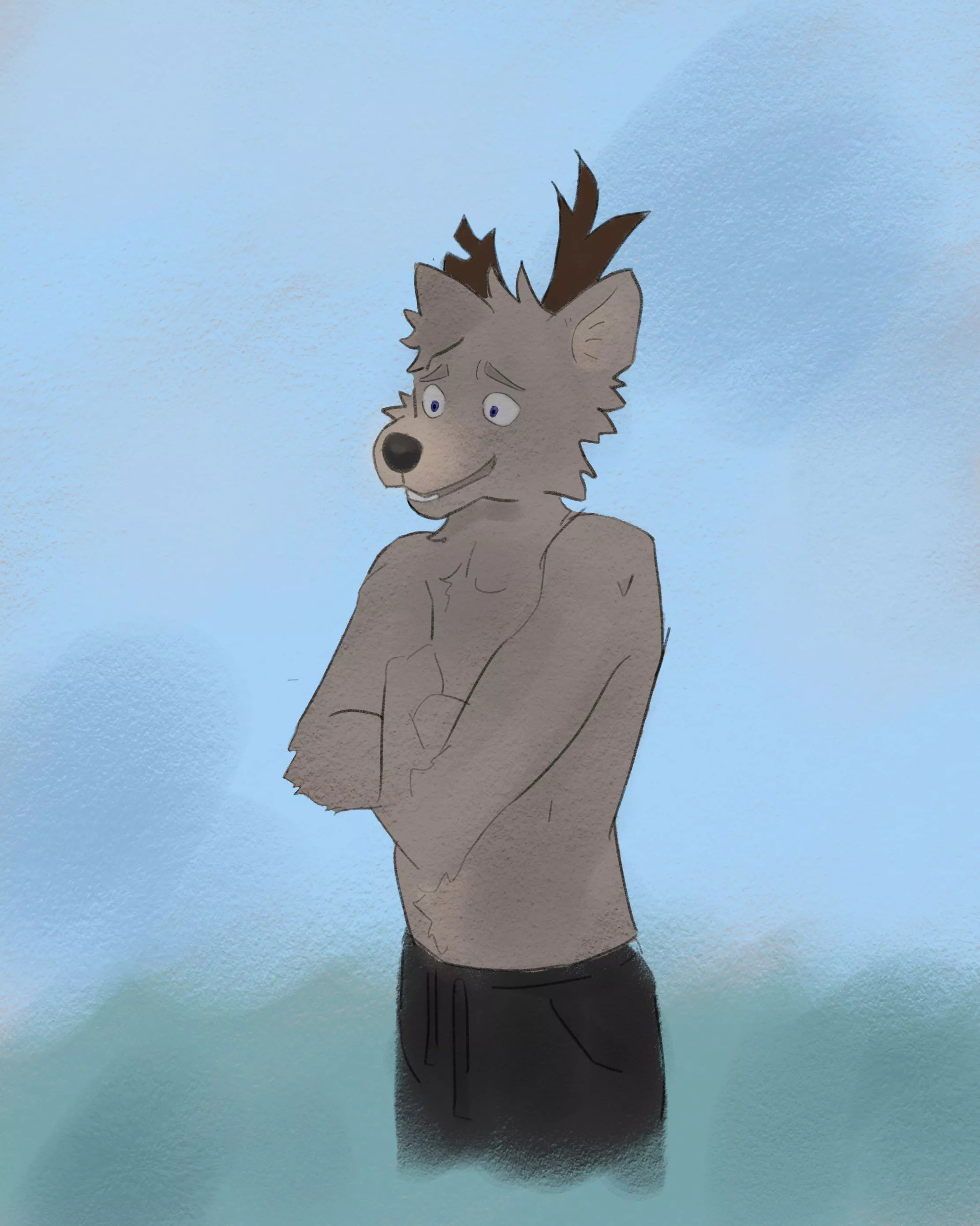 CARLOS LOVE SWIMMING!! :] posted by Status-Selection-536