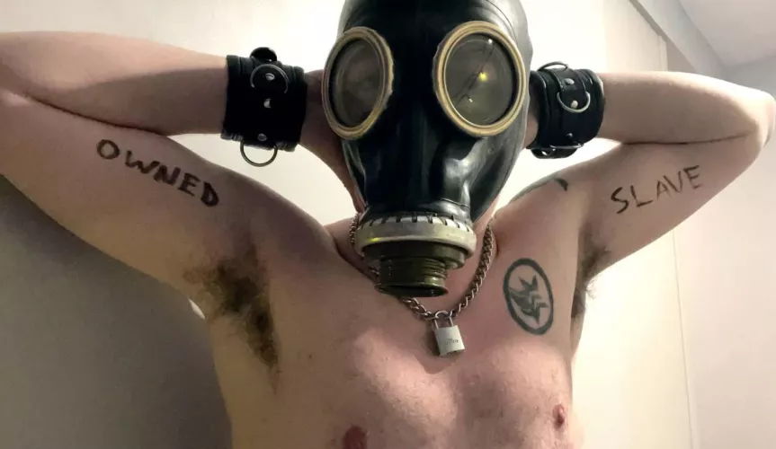 Celebrating the anniversary of becoming Master’s owned slave by ftmcocksleeve