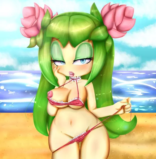 Cosmo the summer time seedrian [artist: Tenshigarden] by No-Sprinkles-5419