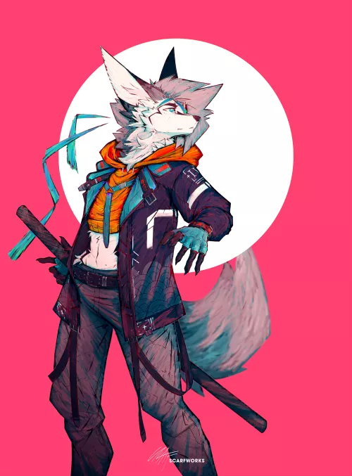 Crescent Moon [Commisson; Scarfworks] by ScarfTV