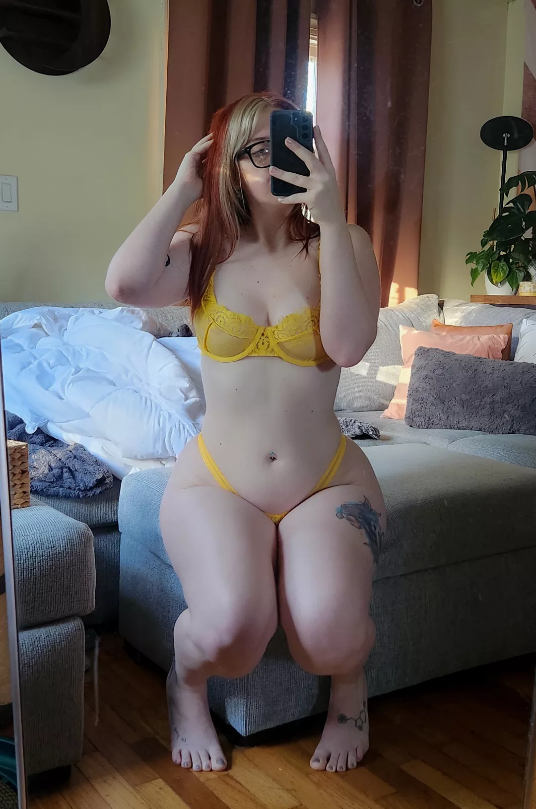 Do you like the yellow? 💛 posted by itsbrinacat