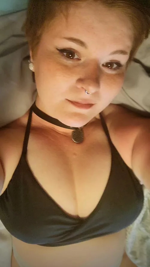 Happily speckled with freckles 🖤 by KinkyKitten100