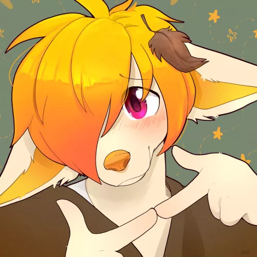 He wants headpats (Commission made by @crazyfoxlady on twitter) by StarzFall