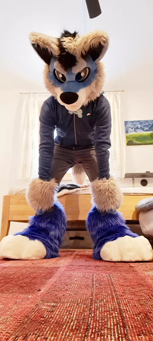 Hello, watcha doing? Care to go for a walk together? by Jasonfax