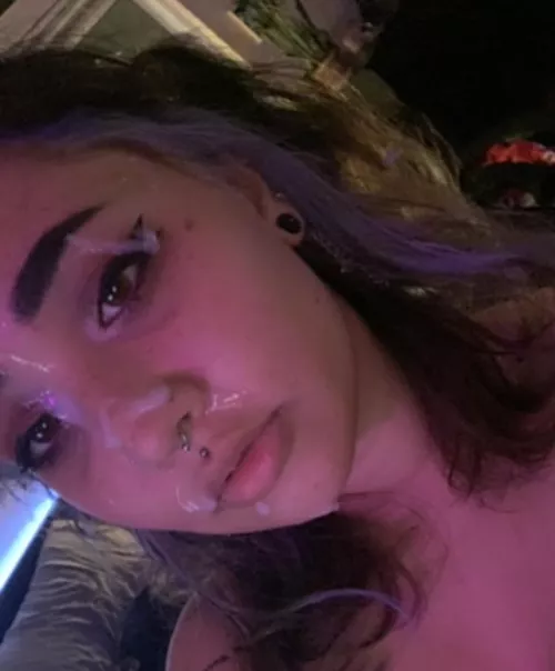 i feel prettiest covered in cum by sweetnlowhoe