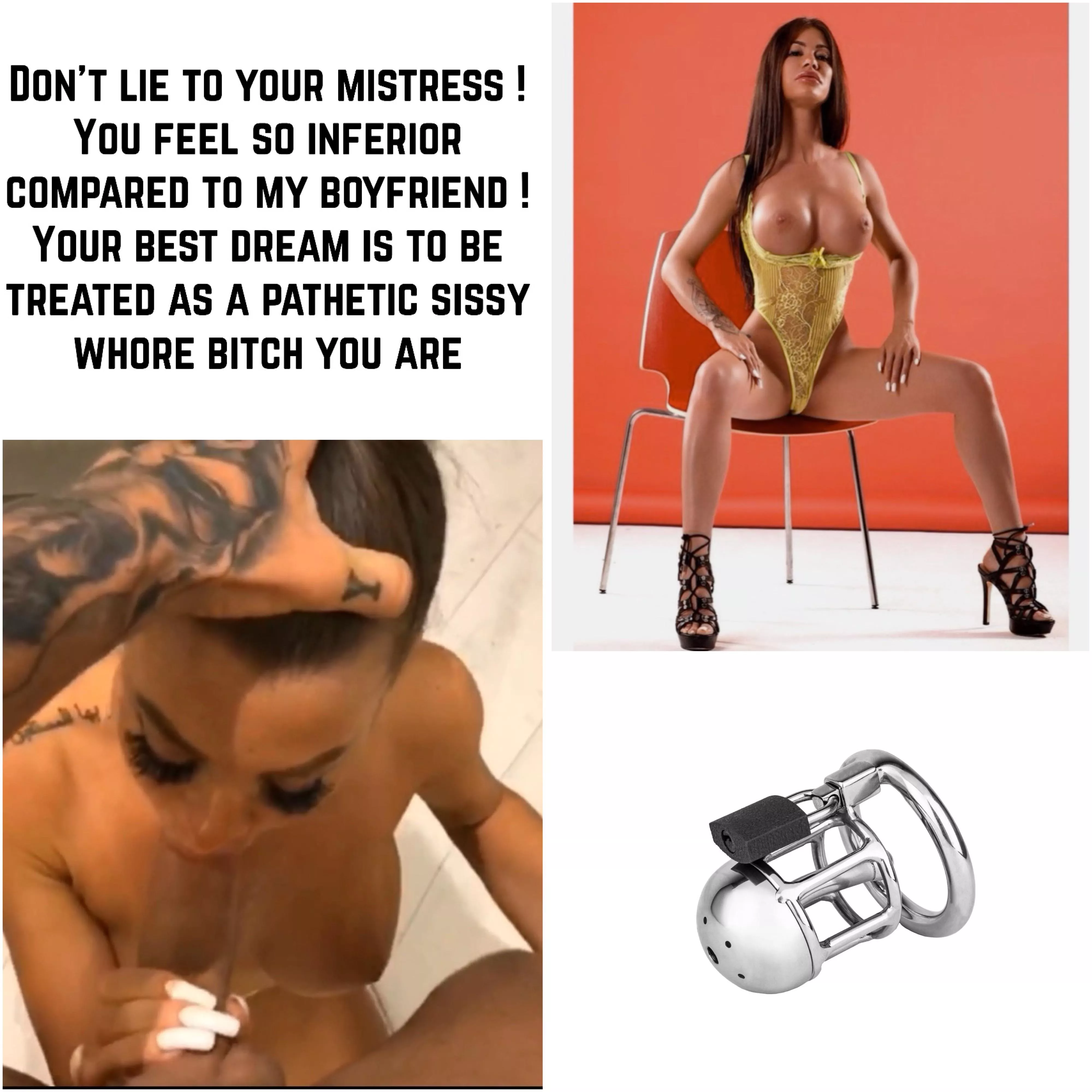 I will make all of you my sissy cuckold slaves 🍆😈 posted by DominantEscortCouple