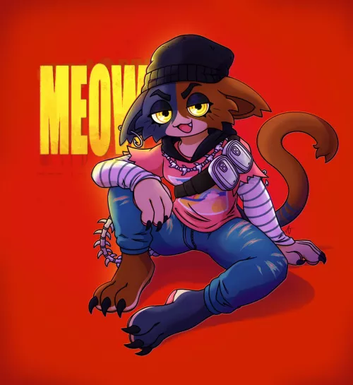 Meow Skulls [OC] by AJtheCrocodile