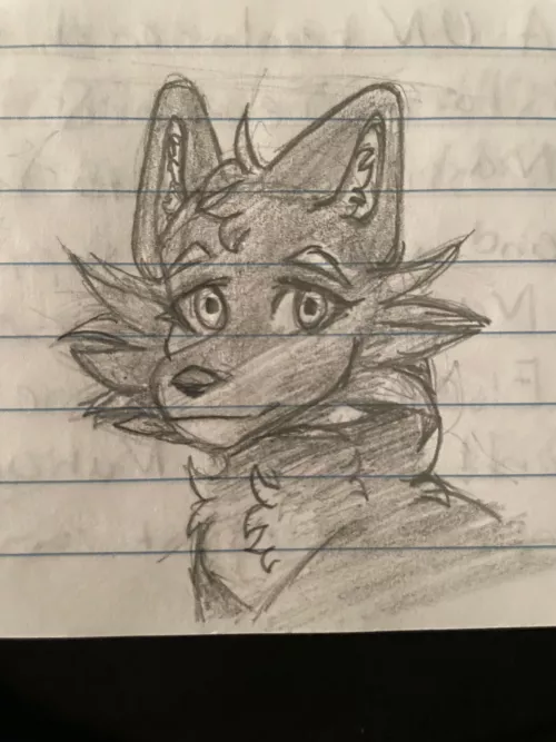 might do some traditional sketches like this, so drop your sona in the comments! by Midnight1029