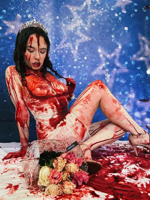 My modern Carrie White from the King novel [self] by BevvieHanscom