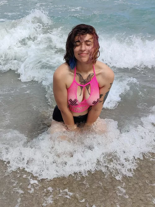 My proper beach attire by SHINEurLITE